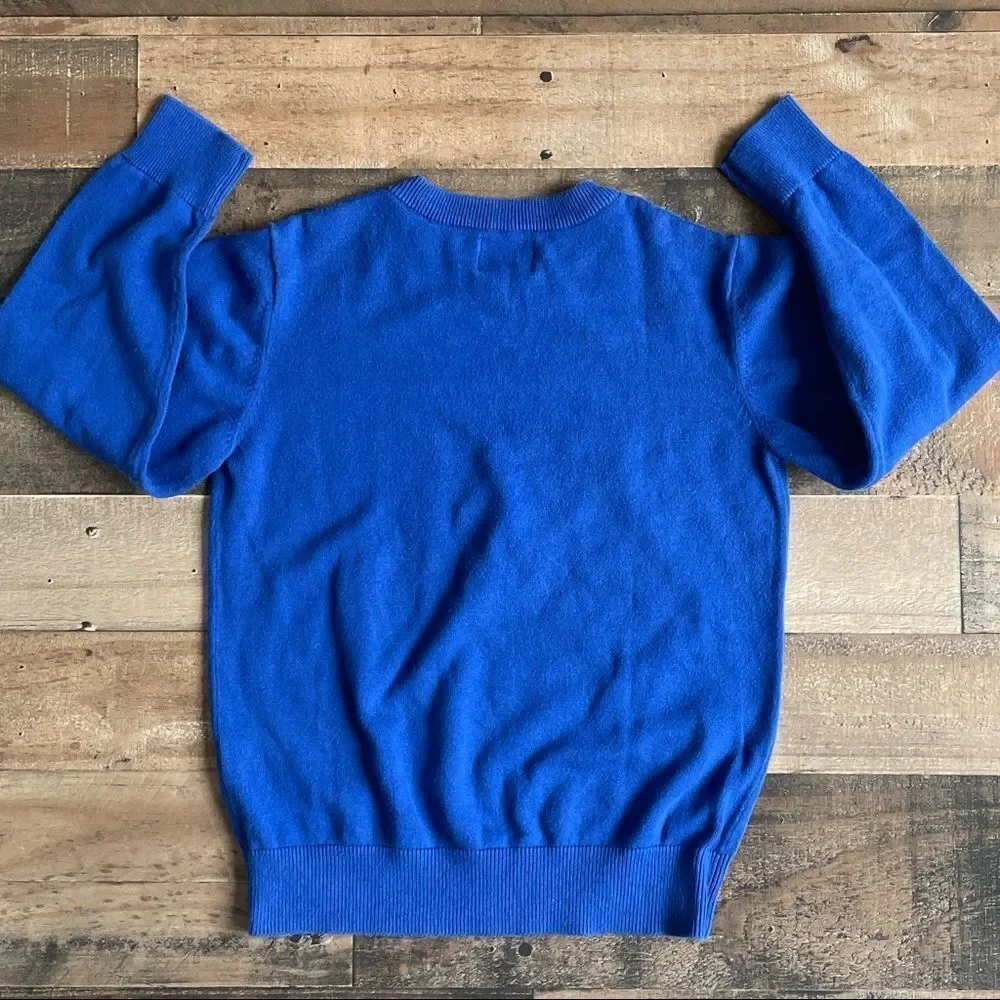 The Children’s Place Boys Royal Blue V-Neck Sweater Size Medium 7/8